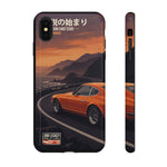 Datsun 240Z Classic JDM Sports Car Sunset Art Tough Phone Case
