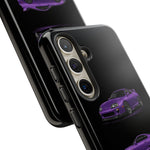 MK4 Supra Phone Case Purple, Three-View Vector Cover