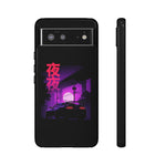 MK4 Supra Purple Night Vaporwave JDM Tough Phone Case Cover