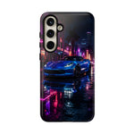 Blue C7 Neon District Tough Phone Case