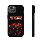 Tri-Power Classic Muscle Car GTO phone case | Retro Automotive Graphic