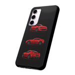 Red 370Z Sports Coupe Tough Phone Case for JDM Enthusiasts