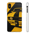 Z28 Yellow Camaro Retro Poster Tough Phone Case