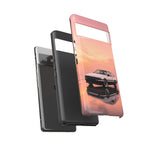 Panda AE86 Pastel Rain Reflection Tough Case