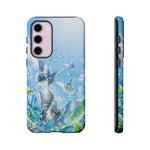 Copy of Silver Butterflies Tough Case | Blue Sky Water Droplets Phone Cover