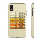 Nashville Retro Stack phone case | Tough Cover