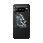 Tarpon Fishing Phone Case, Saltwater Portrait Black Cover, Gift