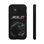 ZL1 Camaro phone case | tough phone case, black muscle car design