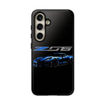 Blue C7 Z06 Sports Car Tough Phone Case Track Style Cover Gift