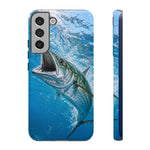 Spanish Mackerel Strike Phone Case Saltwater Fishing Gift for Anglers