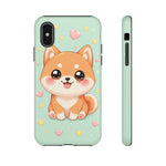Shiba Inu Kawaii Chibi Smile Pet Dog Art Tough Phone Case