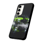 Lime Green 2022 GT500 Phone Case, Smoke Studio Reflection Cover