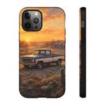 73 Chevy C10 Square body Truck Two-Tone Sunrise Tough Phone Case