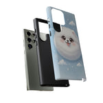 Samoyed Kawaii Snowball Chibi Art Tough Phone Case