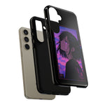 Melancholy Anime Girl Phone Case Vaporwave Tough Case