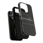 Black Charger RT Phone Case, 68 Classic Muscle Car Cover, Mens Gift
