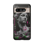 VHS Glitch Retro Art Tough Phone Case
