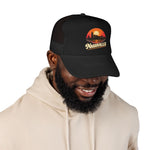 Nashville Trucker Hat Retro Sunset Skyline Nashville Tennessee Snapback Cap Country Music City Foam Hat