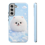 Samoyed Kawaii Snowball Chibi Pet Dog Breed Art Tough Phone Case
