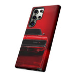Classic 68 Charger Phone Case, Red RT Muscle Car Cover, Mens Gift