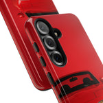 Red Miata Phone Case, NA MX5 90s JDM Roadster Tough Cover