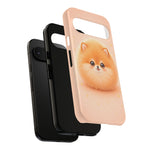 Pomeranian Kawaii Puffball Chibi Pet Dog Art Tough Phone Case