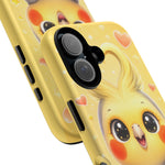 Cockatiel Kawaii Heart Crest Art Tough Phone Case