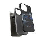 Camaro ZL1 Phone Case, Blue Track Smoke Studio Cover