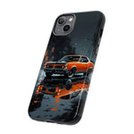 1966 GTO Orange Rainy City Tough Phone Case Cover Gift Art