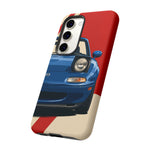 Miata Mariner Blue Pop-up Tough Phone Case for JDM Car Fans