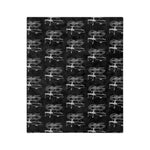 1965 Mustang Microfiber Throw Blanket Classic Muscle Car Gift
