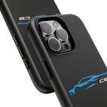 Rapid Blue C8 Phone Case for Chevy Fans, Tough Protective Cover