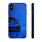 Elkhart Lake Blue C7 ZR1 Tough Phone Case