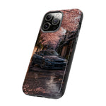 Cherry Blossom Street Scene R34 Skyline GTR Tough Case | Car Photo Cover