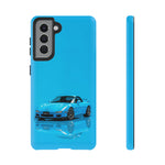 RX-7 Cyan Studio Phone Case Studio Color Match Car Art