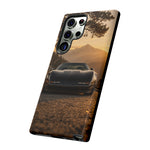 C4 ZR1 Corvette Phone Case, Black Misty Mountain Pass Cover