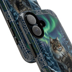Norwegian Forest Cat Nordic Art Tough Phone Case