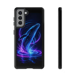Neon Holographic Whale Phone Case | Tough Case