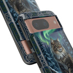Norwegian Forest Cat Nordic Art Tough Phone Case