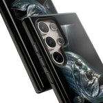 Tarpon Fishing Phone Case, Saltwater Portrait Black Cover, Gift