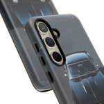 1969 Camaro SS Black Overhead Tough Phone Case Cover Gift Art