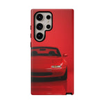 Red Miata Phone Case, NA MX5 90s JDM Roadster Tough Cover