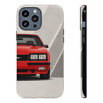 Fox Body Mustang Four-Eye Red Tough Phone Case