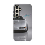Silver C4 ZR1 Front View phone case | tough case for Vette Drivers
