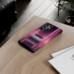 Countach Neon Wedge Phone Case Retro Supercar Tough Case