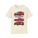 Red 2025 GT350 Muscle Car T-Shirt | Racing Mustang Graphic Tee