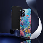 Underwater Coral Reef Phone Case | Colorful Tropical Fish Ocean Scene
