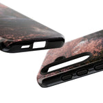 Cherry Blossom Street Scene R34 Skyline GTR Tough Case | Car Photo Cover
