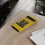 1969 Camaro Z28 Yellow Front View Muscle Car Tough Phone Case