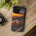 Supra MK4 Orange Touge Night JDM Speed Art Tough Phone Case